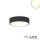LED Deckenleuchte schwarz, 25W, rund, DN400, ColorSwitch 3000|3500|4000K, dimmbar