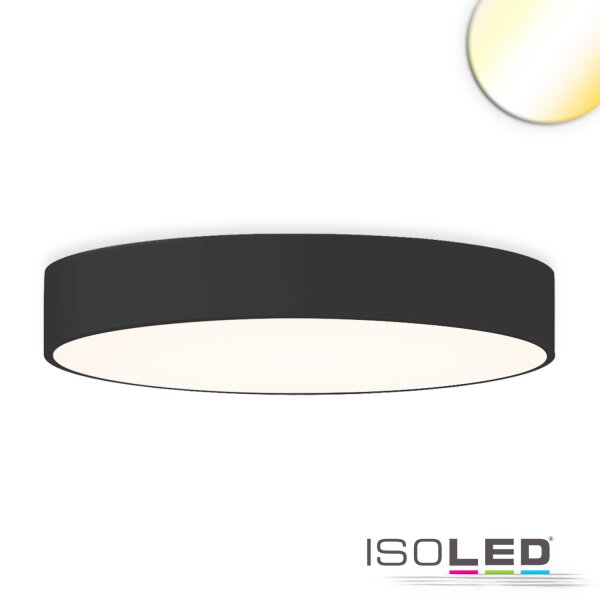 LED Deckenleuchte schwarz, 105W, rund, DN800, ColorSwitch 3000|3500|4000K, dimmbar