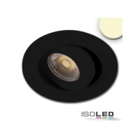 LED Einbauleuchte MiniAMP schwarz, 3W, 24V DC,...