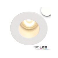 LED Einbauleuchte MiniAMP weiß, 1W, 24V DC,...