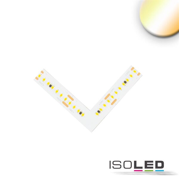 Eckverbindung leuchtend 1,5W für CRI919/940 MiniAMP CCT Flexband, 2 polig, 12V DC, 7W+7W, IP20