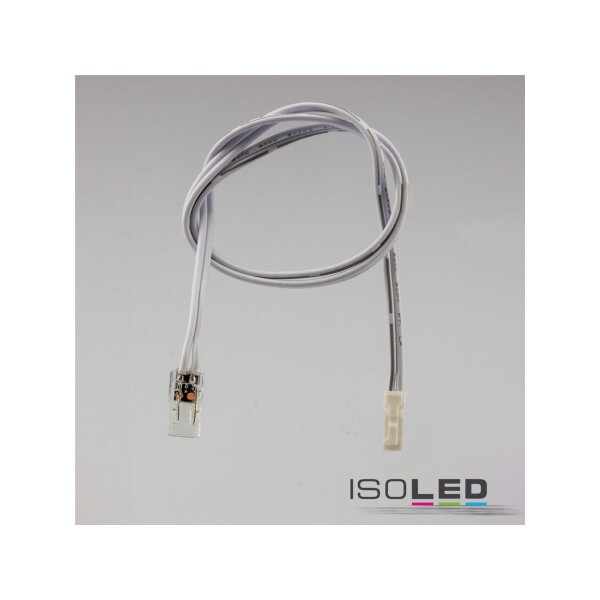 MiniAMP male-Stecker zu Clip Kabelanschluss (max. 3A) für 2-pol. IP20 Stripes mit Breite 6mm
