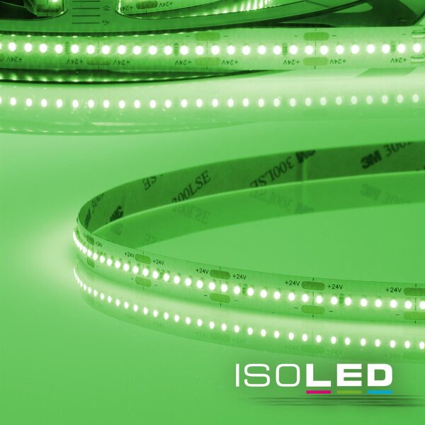 LED CRI9G Linear10 Flexband, 24V DC, 15W, IP20, grün, 5m Rolle, 280 LED/m