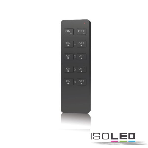 Sys-Pro Single Color 4 Zonen Fernbedienung, schwarz
