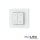 Sys-Pro Single Color 1 Zone Aufputz-Tast-Fernbedienung mit 1 Szenenspeicher und Batterie