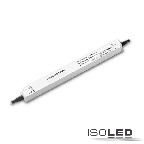 LED Trafo 24V/DC, 0-150W, IP65, flach, ultraschmal