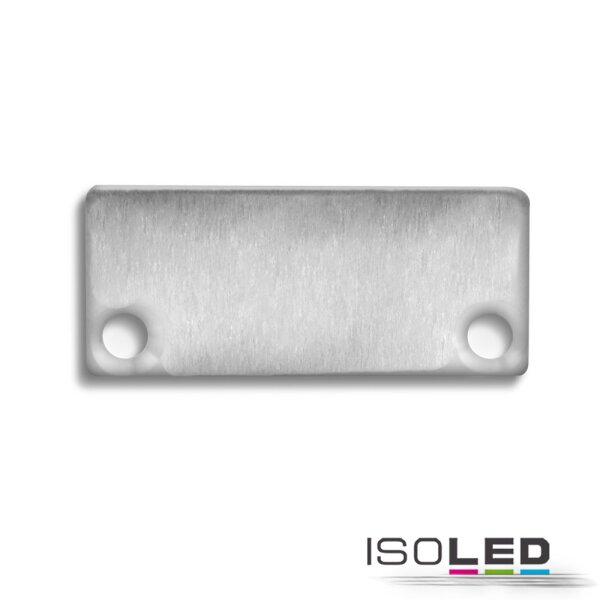 Endkappe für Profil IL-ALU20, Aufbau, Alu eloxiert