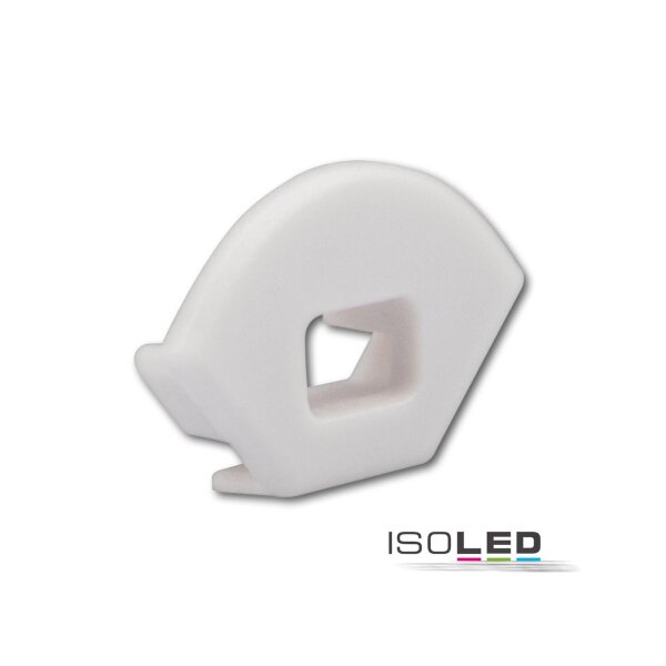 Endkappe EC88 für Profil CORNER10 SLIM mit Kabeldurchführung, 1 STK