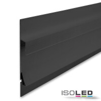 LED Trockenbau-Leuchtenprofil Single Curve, schwarz...