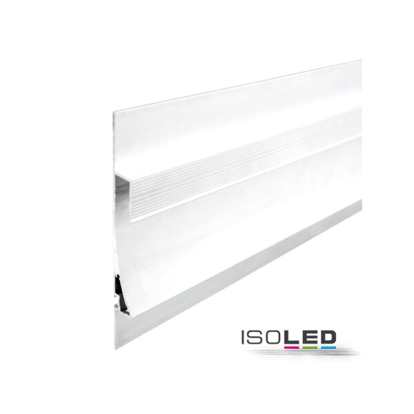 LED Trockenbau-Leuchtenprofil Single Curve, weiß 200cm