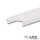 Abdeckung COVER38 opal 200cm für LAMP40