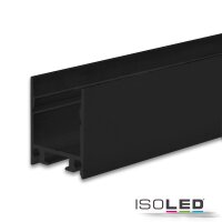 LED Aufbauleuchtenprofil HIDE SINGLE Aluminium schwarz...