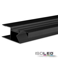 LED Aufbauleuchtenprofil HIDE ASYNC Aluminium schwarz RAL...