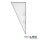 Endkappe EC91 Aluminium weiß RAL 9003 für Profil HIDE TRIANGLE inkl. Schrauben