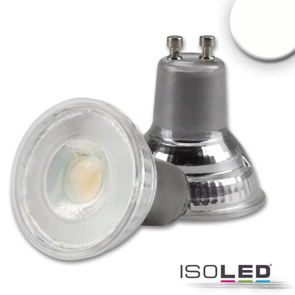 GU10 LED Strahler 5W, 45°, prismatisch, neutralweiß, dimmbar, CRI90