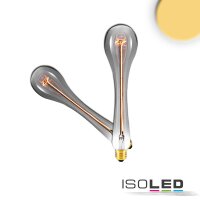 E27 Vintage Line LED Waterdrop, Smoky, 4W, 2200K
