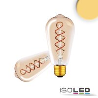 E27 Vintage Line LED ST64 Edisonbulb, amber, 4W 2200K