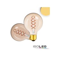 E27 Vintage Line LED Roundbulb 95, Amber, 4W, 2200K