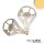 E27 Vintage Line LED Roundbulb A125, unregular, Smoky, 4W, 2200K