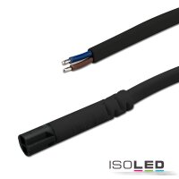 Mini-Plug Anschlusskabel male, 1m, 2x0.75, IP54, schwarz,...