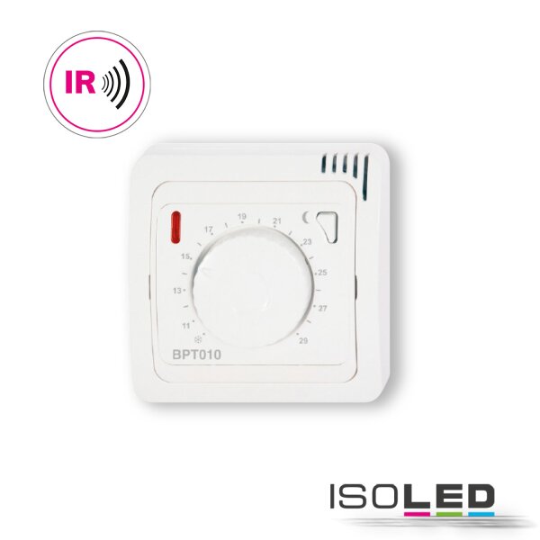 Raumthermostat mit Drehrad (Funk) BT 010