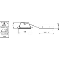 DN462B LED11S/840 PSD-VLC-E C PCO WH