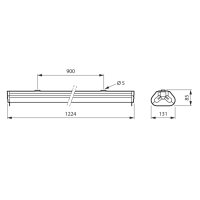 TMS030 2xT8 36W/TUV HFP