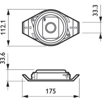 LRH1763/00 IP65 Holder OS W multi Sensor