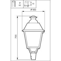 BDP651 LW LED50/830 II DM50 MK-BK PCC BA