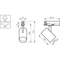 ST714T LED12S/PC930 PSU FPO12 WH