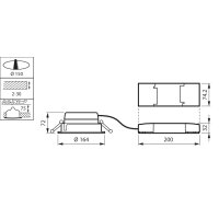 DN560B LED12S/830 DIA-VLC-E C WH