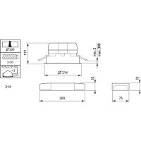 DN572B LED12S/840 DIA-VLC-E C WH