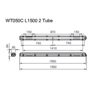 WT050C 2xTLED L1500