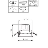 RS771B 27S/830 DIA-VLC-E HMB WH
