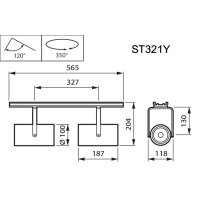 ST321Y LED49S/830 DIA-VLC MB WH