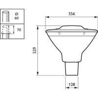 BDS491 LED30-/830 II DM GRB GR 60