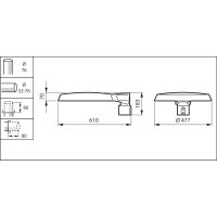 BDP265 LED120-4S/740 DN10 CLO SRT SRB 76