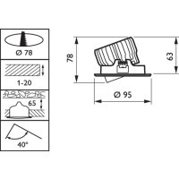 RS141B LED6-32-/827 PSR PI6 ALU