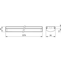 LL523X LED100S/840 PSD PCO 7 WH