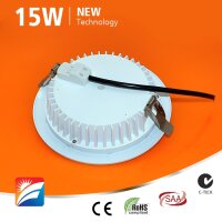 LED-Downlight, 15W, 230AC, 120°, dm 182mm, cut-out 150mm