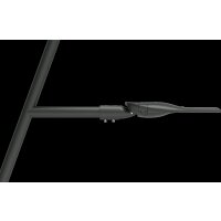 Straßenleuchte ROLA S2021, 20-40W, CREE 3030, 3000K, Dali dimmbar, Tridonic DALI D4i NFC Netzteil, inklusive Timer Dimmung, DALI. Ledil Linsentechnologie, für Mastdurchmesser 60mm, 5 Jahre Garantie, Schutzklasse II