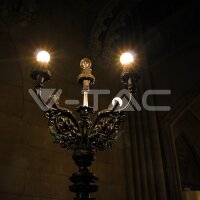 G45-E27-6W 130LM/WATT-FILAMENT CLEAR COVER-3000K