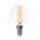 P45-E14-6W 130LM/WATT-FILAMENT CLEAR COVER  BULB-3000K
