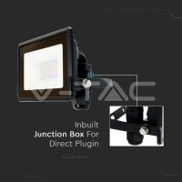 10W LED FLOODLIGHT WITH SAMSUNG CHIP 6400K BLACK BODY