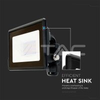 10W LED FLOODLIGHT WITH SAMSUNG CHIP 6400K BLACK BODY