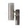 GU10-GLASS WALL FITTING WITH SENOR-STAINLESS STEEL BODY( H:21.5CM )-2 WAY-IP44