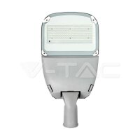 50W-LED SOLAR STREETLIGHT-WHITE BODY-LED BY SAMSUNG-6000K