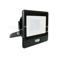 30W LIGHT SENSOR FLOODLIGHT WITH SAMSUNG CHIP 3000K BLACK...