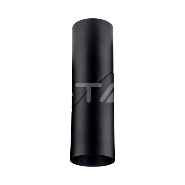 GU10-SURFACE MOUNTED FITTING-BLACK-H 197MM