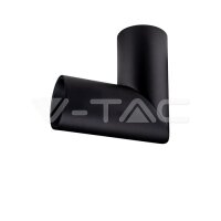 GU10-SURFACE MOUNTED FITTING-BLACK-H 197MM